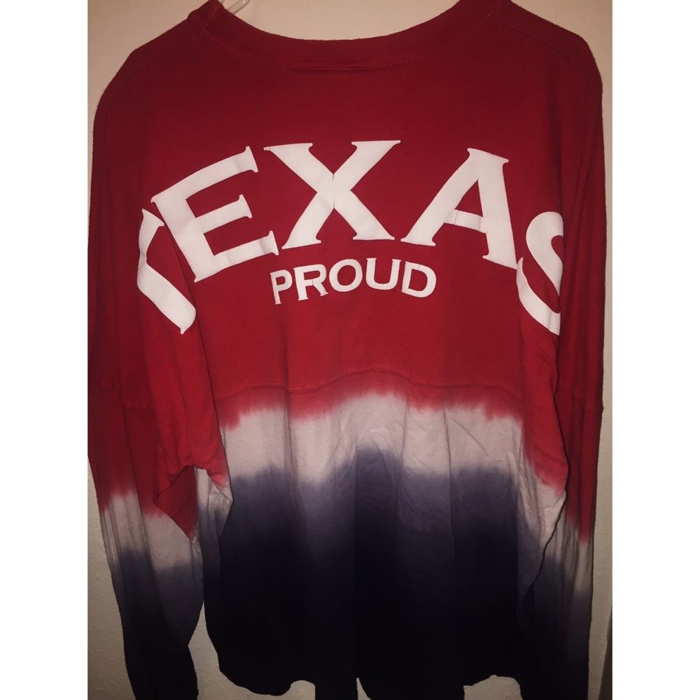 Texas proud long sleeve t-shirt